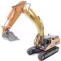 ราคา โมเดลรถเหล็ก โมเดลสะสม โมเดลรถก่อสร้าง รถแม็คโครหล็ก Huina Scale 1:50 เหมือนของจริง ของเล่นเพื่อการสะสม รถแม็คโคร (1730009655528557293)