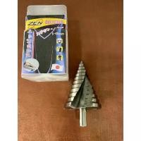 ราคา ZEN ดอกเจดีย์เจาะขยาย 6-60mm ดอกเจาะสเตนเลส step drill ใช้สำหรับเจาะ เหล็ก สเตนเลส พลาสติก ไม้ PVC ส่งด่วน ไข ควง แม่ กัน ลื่น ลูก บล็อก (1732284945894508513)