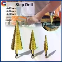 ราคา ดอกสว่าน ชุดดอกเจดีย์ ดอกเจดีย์ ทรงเจดีย์ ดอกขยาย คว้านรู ดอกเะเจดีย์ ดอกเจาะรู ดอกสว่าน เจดีย์ HSS Step Drill 4-12mm / 4-20mm / 4-32mm (1732098020727752605)