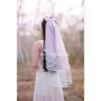 ราคา [ขายดี]เวลเจ้าสาว ปาร์ตี้เจ้าสาว เวลคลุมหน้าเจ้าสาวแบบหวีสับ Bridal Veil with comb V3+ ขายดี (1731775639014508188)