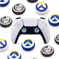 ราคา ฝาครอบด้ามนิ้วหัวแม่มือซิลิโคน, สำหรับคอนโทรลเลอร์ Sony PlayStation 4/5 Dualshock PS5 PS4, ฝาครอบจอยสติ๊ก (1730680731558710063)
