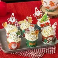 ราคา กล่องบรรจุภัณฑ์คัพเค้กคริสต์มาส baking house กล่องคัพเค้กมัฟฟิน (1731818603232397646)