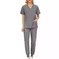 ราคา ชุดทำงานพยาบาล ชุดทำงานผ้าฝ้ายเนื้อนุ่ม มีกระเป๋า ชุดสครับผู้หญิง เหมาะสำหรับร้านสัตว์เลี้ยง SPA กายภาพเครื่องสำอาง ช่างตัดขนสัตว์เลี้ยง ร้านเสริมสวย (1729931400179583090)