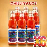 ราคา CHILLI SAUCE ซอสพริก (640ml) 6ขวด ซอสพม่า ซอสยำ ซอสแดง ซอสอย่างดี (1732299564830853027)
