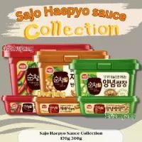 ราคา รวมซอส เครื่องปรุงเกาหลี โคชูจัง เดนจัง ซัมจัง น้ำจิ้มหมูย่าง ทำซุปเกาหลี sajo haepyo sauce collection gochujang doenjang ssamjang 170g 500g 해표 고추장 (1732130761440790478)
