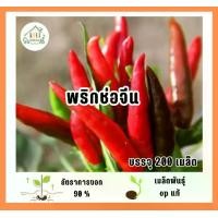 ราคา เมล็ดพันธุ์พริกช่อจีน (Chinese chili peppers) บรรจุ 200 เมล็ด (1732270793826535397)