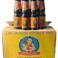 ราคา เด็กสมบูรณ์ ซีอิ๊วดำฉลากส้มตราเด็กสมบูรณ์ขนาดเล็ก 190 กรัม 1 ลังบรรจุ 24 ขวด Black Soy sauce orange 1 box (1731831141980603805)