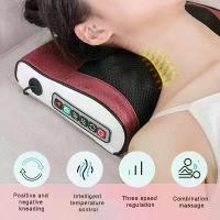 ราคา พร้อมส่งMassage Pillow หมอนนวด เครื่องนวดไฟฟ้า นวดคอ หลัง เบาะนวดอเนกประสงค์ (1731586635254107070)