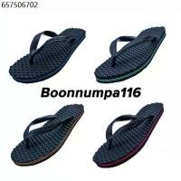 ราคา รองเท้าแตะเพื่อสุขภาพ ปุ่มนวดเท้า ผ่อนคลาย สีน้ำเงิน แดง เขียว ส้ม Massage Flip Flops (1731501735022069721)