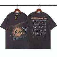ราคา เสื้อยืดคอกลมพร้อมส่ง Travis Scott สินค้าใหม่ Cactus Jack FRAGMENT CREATE TEE TS Lighting Eagle แขนสั้น คู่รัก st (1731916188193556887)
