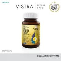 ราคา VISTRA SESAMIN NIGHT TIME (SESAMIN EXTRACT FROM NATURAL) (BOT-30CAPS) - วิสทร้า เซซามิน ไนท์ ไทม์ (1731334490157188820)