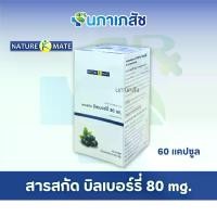 ราคา สารสกัด บิลเบอร์รี่ 80 มก. Bilberry Extract 80 mg. ผลิตภัณฑ์เสริมอาหาร ตรา เนเจอร์เมท Naturemate 60 แคปซูล (1732270016517408861)
