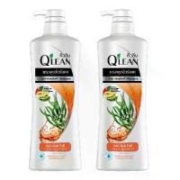 ราคา Q'lean คิวลีน แชมพู ขจัดรังแค Galbana Algae Extract (สีส้ม) 340 มล. 2 ขวด LIONSOS (1729615528558954745)
