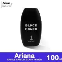 ราคา [น้ำหอม] น้ำหอมอารีน่า ARIANA BLACK POWer 100ml For Him Long Lasting EDP Fragrance (1730556114338679703)