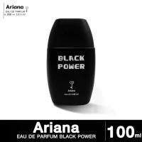 ราคา [น้ำหอม] น้ำหอมอารีน่า ARIANA BLACK POWer 100ml For Him Long Lasting EDP Fragrance (1730555918637566032)