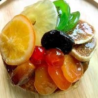 ราคา ฟรุตเค้ก Fruit Cake เค้กผลไม้ หน้าผลไม้อบแห้ง ขนาด400 กรัม (1730190659753249299)