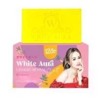 ราคา White Aura Ginseng Herbal Soap สบู่โสม ไวท์ออร่า 160 กรัม (1ก้อน) (1732297635716238255)