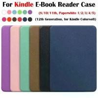 ราคา เคส e-Reader, ใหม่สำหรับรุ่นที่ 10/11/12, ฝาครอบแบบสไลด์เปิด/ปิด, เหมาะสำหรับเครื่องเล่น 6, 6.8, 7 นิ้ว, SA568B, C2V2L3, ทำจากหนัง, ฟังก์ชั่นสลีปปิ้ง/ปลุกอัตโนมัติ, เหมาะสำหรับ K (1732179432776763829)