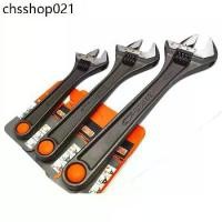 ราคา ขายดี Bahco ประแจเลื่อน ชุบแข็ง ของแท้ ขนาด 6,8,10,12 นิ้ว รุ่น 8070/8071/8072/8073 - สีดำ ( Adjustable Wrench ) กุญแจเลื่อน (1732010307796239833)