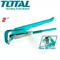 ราคา TOTAL กุญแจจับแป๊ป ขาคู่ มีขนาด 2 นิ้ว รุ่น THT172021 ( Pipe Wrench ) ประแจจับแป๊ป จับแป๊ปขาคู่ จับแป๊ป 2 ขา (1729748537592678603)