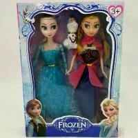 ราคา ตุ๊กตาเอลซ่า แอนนา ดิสนีย์ โฟรเซ่น Frozen ของเล่น พร้อมชุดและเครื่องประดับ COD (1732185507986113597)