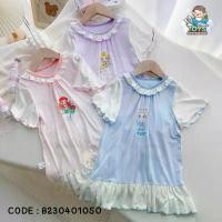 ราคา พร้อมส่งในไทย ชุดนอนแบบกระโปรง ลายเจ้าหญิง ชุดนอนเจ้าหญิง ชดุนอนเดรส Frozen Rapunzel Ariel B230401050 (1732264302365083348)