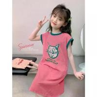 ราคา เด็กผู้หญิง Sundress ผ้าฝ้าย, สไตล์เจ้าหญิง, ชุดลำลอง, ระบายอากาศได้, เหมาะสำหรับการเล่นฤดูร้อน, ปี 2025 เสื้อ ยืด เด็ก ผู้ หญิง ยกโหล เสื้อ ยืด เด็ก ผู้ หญิง ยกโหล bla (1731993303485154793)
