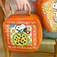 ราคา กระเป๋าแต่งหน้า Lillian Snoopy Pizza, กระเป๋าเก็บของการ์ตูนแฟชั่นใหม่, อเนกประสงค์และพกพาได้, ความจุมาก, กระเป๋าถือ, ปี 2025 (1732294957974062791)