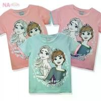 ราคา Disney Frozen เสื้อยืดคอกลม เสื้อคอกลม ผ้าคอตตอนสแปนเด็กซ์ ลายโฟรเซ่น จาก NADreams เนื้อผ้าเกรดดี นุ่มมาก (1730198870878554942)