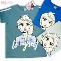 ราคา Disney Frozen เสื้อยืดคอกลม เด็ก 4-10 ปี ผ้าคอตตอนสแปนเด็กซ์ ลายโฟรเซ่น จาก NADreams เนื้อผ้าเกรดดี นุ่มมาก (1730199062721432382)