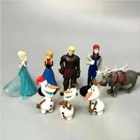 ราคา การ์ตูน Frozen มือสำนักงาน, ชุดจำนวนมาก, การตกแต่งตุ๊กตาเจ้าหญิงแอนนา, เจ้าชาย Elsa, Xuebao (1731387677953983843)