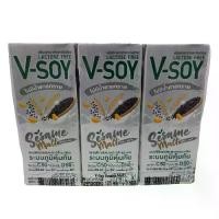 ราคา V-soy วีซอย นมถั่วเหลือง สูตรงา มอลต์ 180มล.×12กล่อง(4แพ็ค) (1731552937075049957)