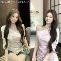 ราคา Peachy pie เสื้อเชิ้ตแขนเดียวดีไซน์เฉียงไหล่ไม่สม่ำเสมอแฟชั่นสำหรับผู้หญิงเสื้อเปิดไหล่เซ็กซี่เสื้อไหล่เดียว W534 (1732246310199723520)