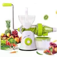 ราคา [COD] SALE!!! สินค้าลดราคา เครื่องคั้นน้ำ แยกกาก ผัก ผลไม้ มือหมุน รุ่น Vegetables & Fruites-Manual-Juicer-sale00A-rat (1731998922061219208)