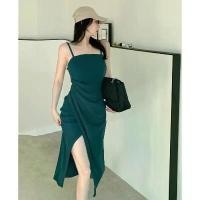 ราคา 7810 green เดรสออกงาน เดรสออกงาน ชุดเดรสออกงาน เดรสรัดรูป เดรสสีเขียว เดรสเกาะอก ชุดราตรีชุดเดรสยาว เดรสแขนกุด เดรสโชว์หลัง เดรสคนอ้วน เดรสคล้องคอ เดรสแฟชั่น ชุดวินเทจ ชุดสวย กางเกงขายาว Plain Casual 