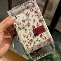 ราคา เคสไอโฟน16 15 14 13 12 11 Pro Max Case Full screen of wine red roses ซิลิโคน Compatible เคส iPhone X/XS, XR,7+,8Plus โทรศัพท์ (1731219055184415388)