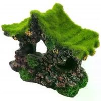 ราคา บ้านมอส เรซิ่นตกแต่งตู้ปลา Resin aquarium decoration ตกแต่งถังปลา (1732342698102129731)