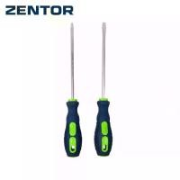 ราคา Zentor ไขควง ไขควงหัวแฉก ไขควงสลับ 1-6mm หัวแบน ปากแบน ปลายแม่เหล็ก เหล็กCRV เซ็ท 2 ชิ้น Screwdriver (1731751020054873115)