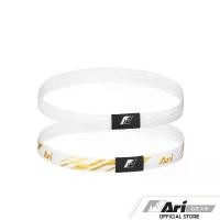 ราคา ARI SLASH ELASTIC HEADBAND - WHITE/GOLD/WHITE สายคาดศีรษะ อาริ เฮดแบนด์ สีขาว สินค้าแนะนำ Sport กีฬา ออกกำลังกาย (1730943055656946185)