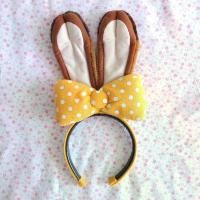 ราคา ที่คาดผม หูกระต่าย (Rabbit Headband) สีนำตาล ผ้าหนานุ่ม ขายดี (1732382599745406662)