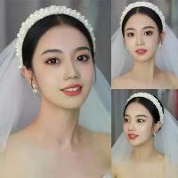 ราคา พร้อมส่ง ที่คาดผมมุก Pearl Headband คาดผมมุก คาดผมเจ้าสาว ที่คาดผมคริสตัล ที่คาดผมมุกใหญ่ ที่คาดผม สินค้าดี (1732384753335633096)
