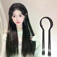 ราคา วิกผมถักเปีย, ที่คาดผมถักเปียแบบบิดเกลียว, วิกผมเทียมถักตามธรรมชาติแบบบูรณาการ, ถักเปียหู, จัดแต่งทรงผมอย่างรวดเร็ว, braid headband (1732077064782383984)