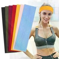 ราคา ที่คาดผมกีฬา สีพื้น ยางยืด กันลื่น เหมาะสำหรับโยคะ ฟิตเนส วิ่ง ผ้าคลุมศีรษะดูดซับเหงื่อ Sport ออกกำลังกาย ผ้า คาดหัว ผ้า โพก หัว โบฮีเมียน wangxiao headband (1731308660843448851)