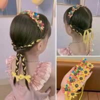 ราคา ที่คาดผมดอกทานตะวันสีเหลือง สำหรับเด็กผู้หญิง สีสันสดใส มีสไตล์ ดอกไม้ห้าสีที่สดใส ที่คาดผมถัก เครื่องประดับผมมงกุฎดอกไม้ ผ้า คาด ผม สงกรานต์ square headband หู กระต่าย มหิ (1731219086157186363)