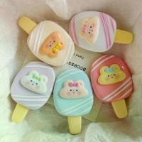 ราคา กิ๊บติดผมการ์ตูนกระต่ายไอติม ฤดูร้อนใหม่ สไตล์หวานและน่ารัก เหมาะสำหรับสาว กิ๊บข้าง กิ๊บติดผมนักเรียน เครื่องประดับผม teleties hair band ស ្ ប ែ ក ជ េ ី ង ស ្ រ ី ท (1732259358452648473)