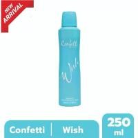 ราคา Confetti London Body Spray - Wish 250ml / คอนเฟตติ ลอนดอน บอดี้ สเปรย์ - วิช 250มล. deodorant เร โซน่า สีฟ้า สเปรย์ ดับ กลิ่นกาย สเปรย์ลดกลิ่น Body & โรลออน เภสัช ครีม ตบ สยบ เต่า (1731699621301946072
