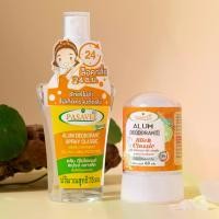 ราคา สารส้มระงับกลิ่นกายพัสวี เซตสเปรย์และสติ๊ก ระงับกลิ่นกายและกลิ่นเท้า (Pasavee Alum Deodorant Spray & Stick Set) (1731808801411663636)