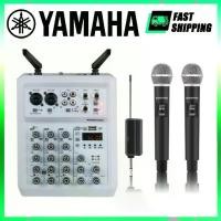 ราคา YAMAHA Mixer Audio 406M Original 4-Channel Wireless Microphone 406M Amplifier Equalizer Soundcard (1732229793172587751)