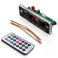 ราคา [เก็บเงินปลายทาง] {Local dery} HLINKEY Wireless Bluetooth Music Decoder Board Audio Amplifier 5V 12V Audio Decoding Module Support USB SD AUX FM Radio MP3 WAV WMA FLAC APE Play for Car Multimedia (173