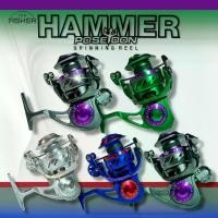 ราคา A01 Poseidon รอกสปิน รุ่น Hammer เขื่อนงานแม่น้ำ งานปลาบึกลงบึง ลงทะเล (1731321049051530584)